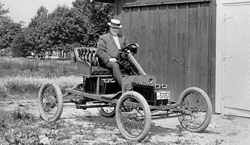 O primeiro carro elétrico de Henry Ford