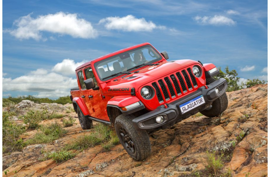 Jeep® Gladiator ganha dose extra de proteção na linha 2023