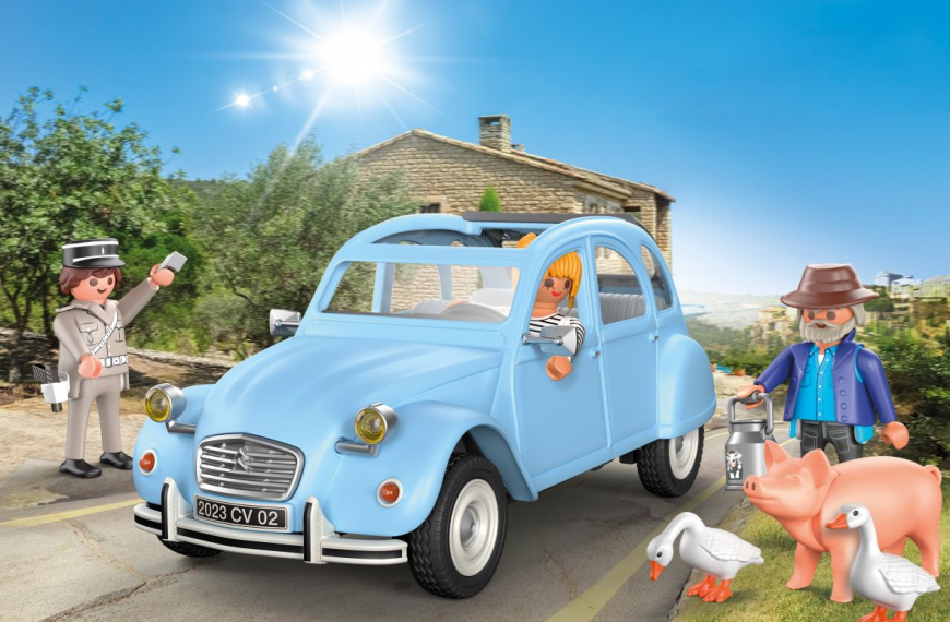 Citroën 2CV chega para as crianças na versão Playmobil