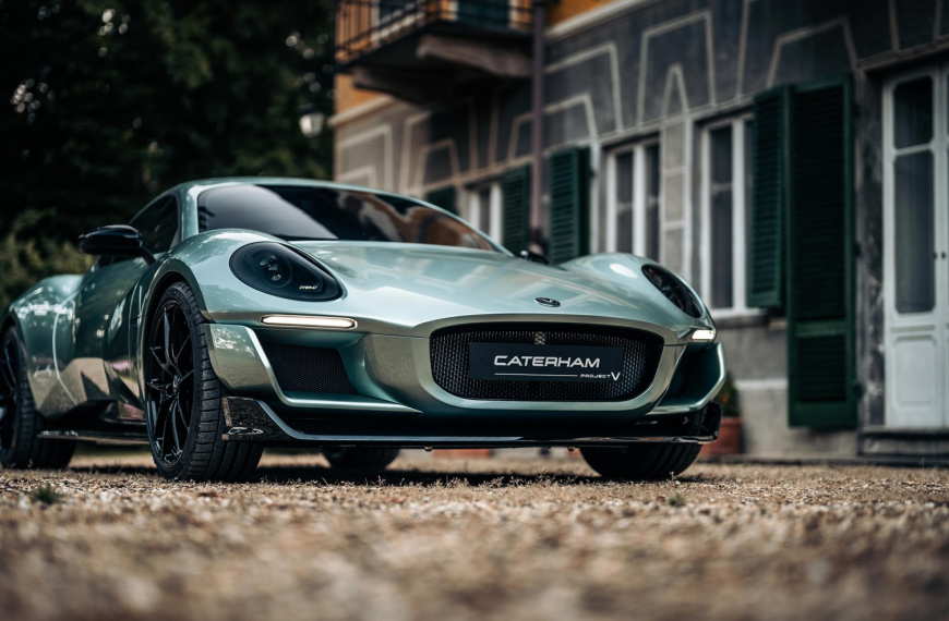 Caterham Project V: carro esportivo elétrico pronto para produção em 2026