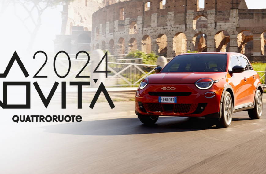 Novo Fiat 600e é eleito “La Novità 2024” pelo júri popular da revista Quattroruote