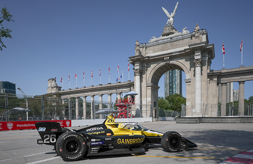 Herta, Honda ganham salto inicial em Toronto; Rossi quebra o polegar