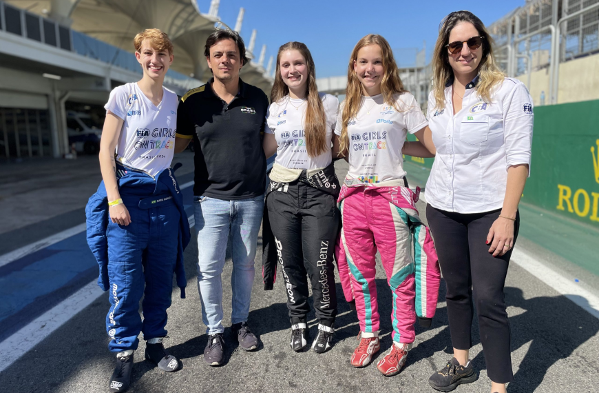 Teste na NASCAR Brasil Series deixou kartistas do FIA Girls on Track Brasil sonhando correr na categoria de turismo