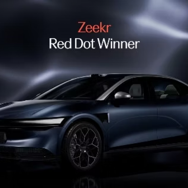 Veículo elétrico Zeekr 007 ganha prêmio Red Dot de design excepcional