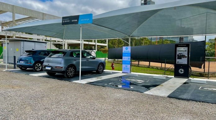 GWM inaugura hub de recarga ultrarrápida em Porto Belo (SC)